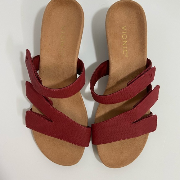 🆕VIONIC ADJUSTABLE STRAP WEDGE SHOE-SANDLE YOU ARE GOING TO LOVE THE COMFORT. - Picture 2 of 10